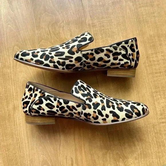 Clarks Pure Viola Leopard Women’s Loafers, Cheetah Print Mules, Size 8.5M - Picture 12 of 15